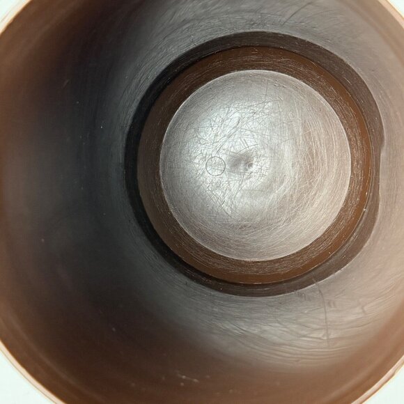 Rubbermaid Plastic One Gallon Pitcher Brown #2718 White Lid #2720 Vintage Retro - Picture 3 of 7